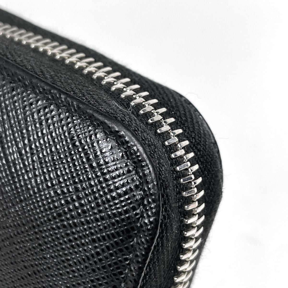 Prada Wallet Leather Nero — view 4