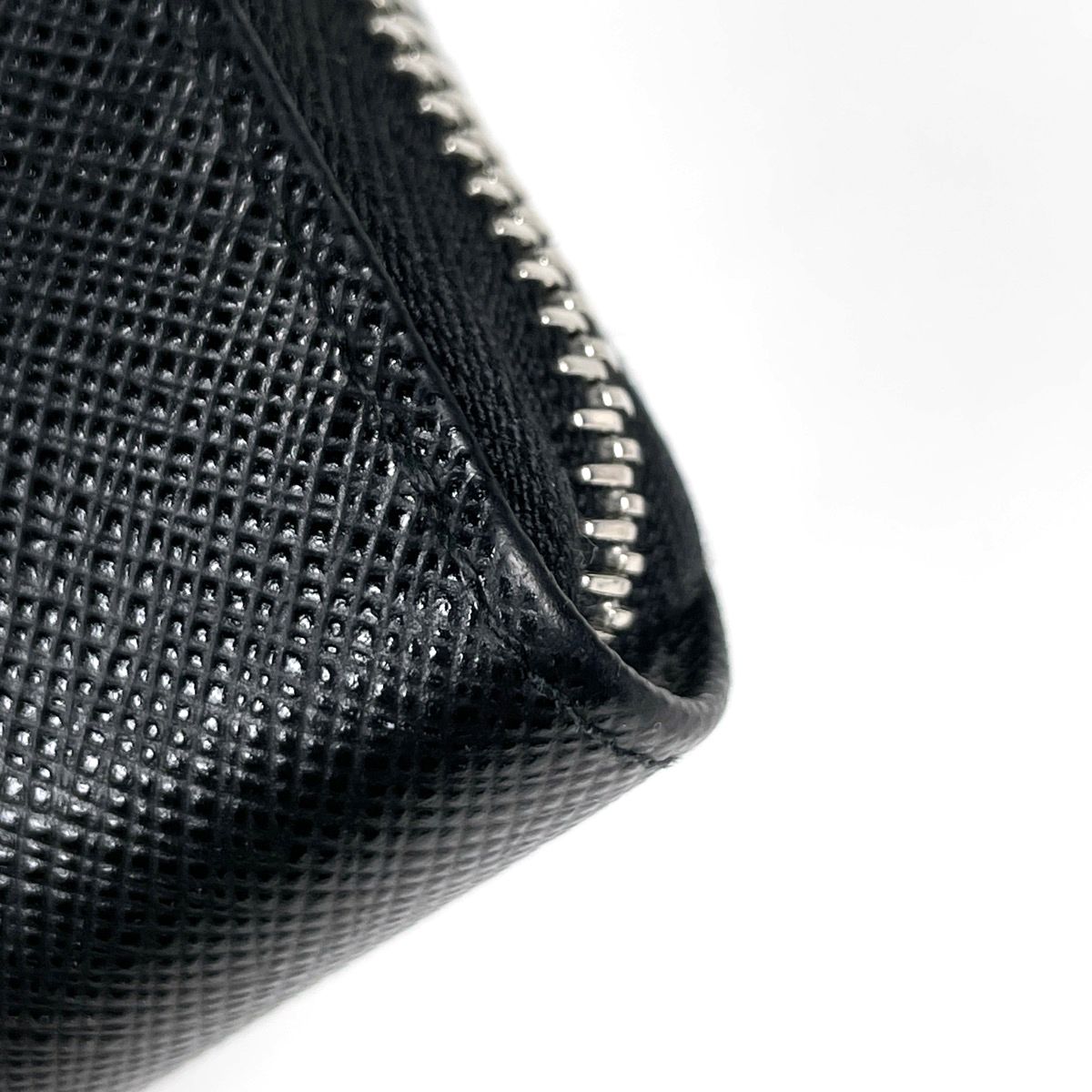 Prada Wallet Leather Nero — view 3