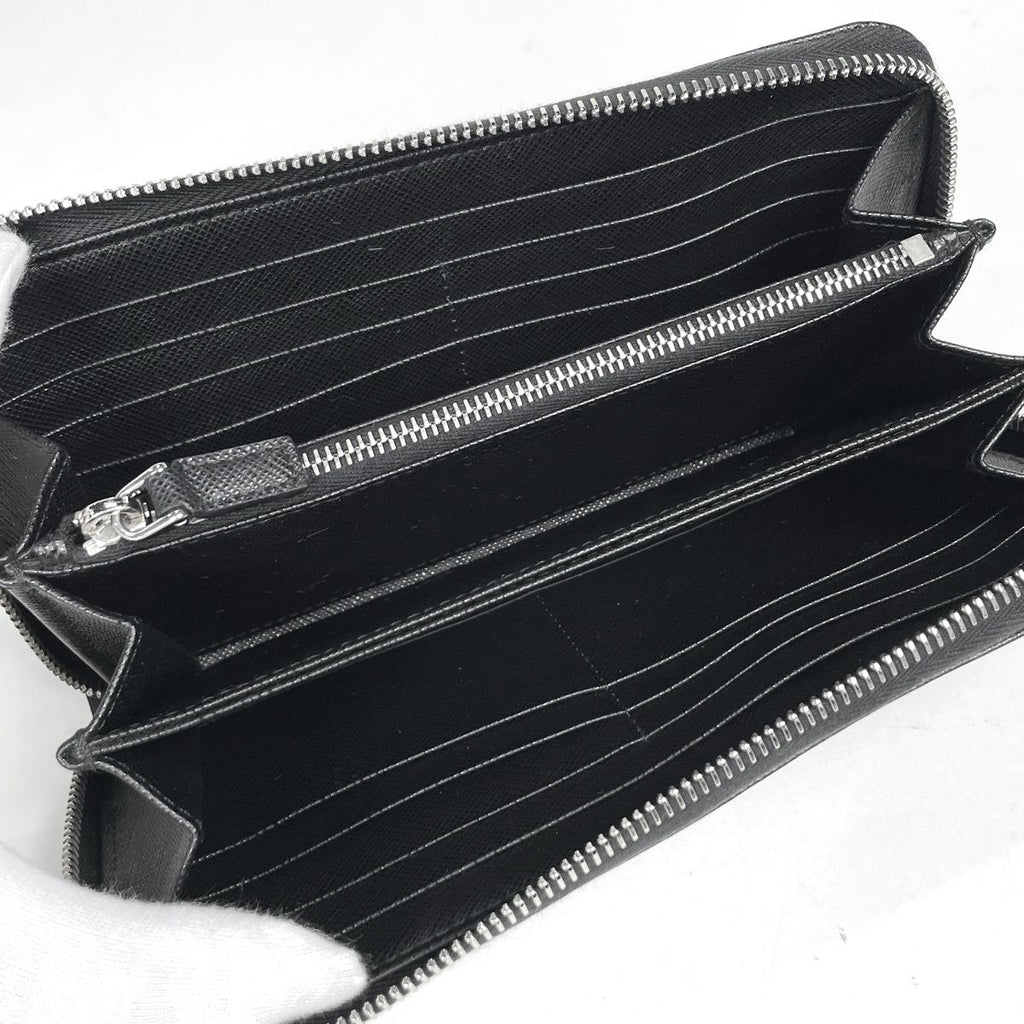 Prada Wallet Leather Nero — view 5