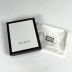 Gucci Coin Purse GG Pattern Horsebit Leather Beige White — view 6
