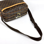Louis Vuitton Reporter GM Shoulder Bag Monogram Brown — view 7