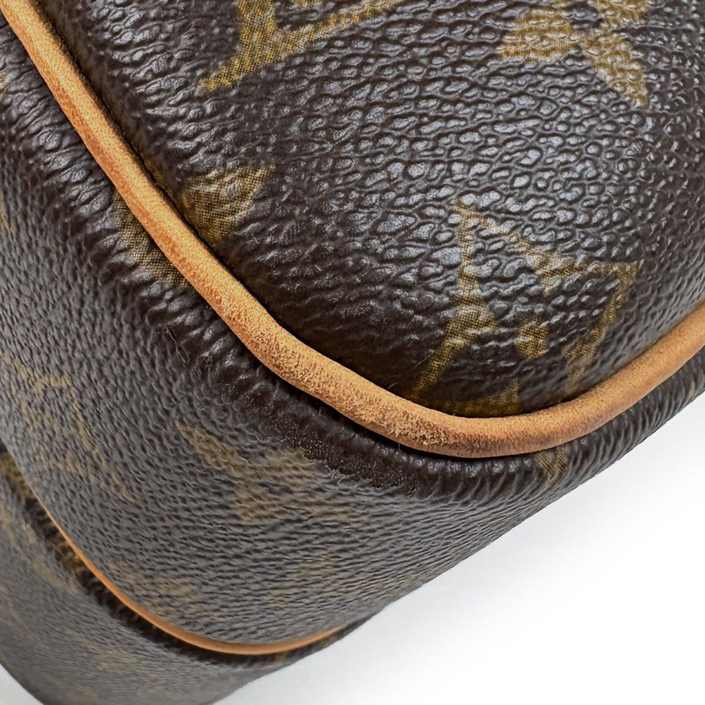 Louis Vuitton Reporter GM Shoulder Bag Monogram Brown — view 3