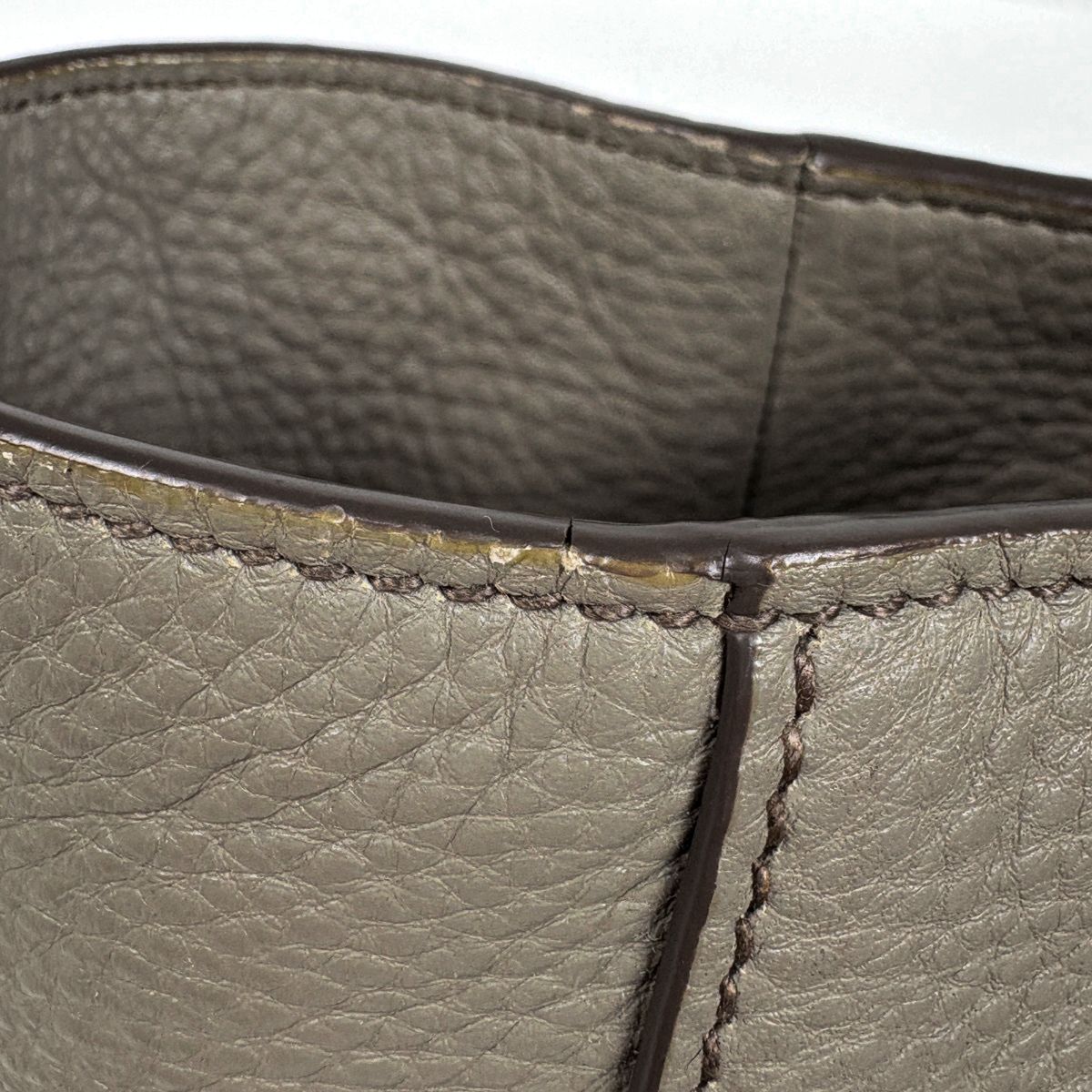 Prada Tote Bag 2-Way Leather Beige — view 5