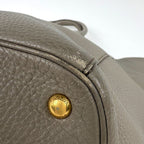 Prada Tote Bag 2-Way Leather Beige — view 3