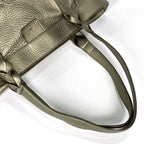 Loewe Handbag Anagram Leather Gold — view 6