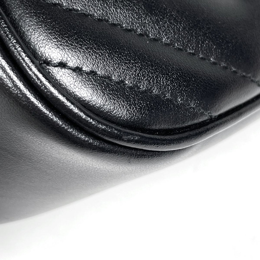 Gucci Shoulder Bag GG Marmont Leather Black — view 3