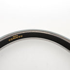 Hermes Enamel PM Bangle Cloisonne Silver Plated Red Bracelet — view 5