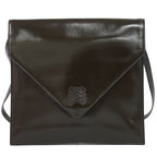 Loewe Anagram Shoulder Bag Leather Brown