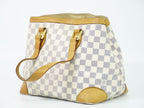 Louis Vuitton LV Hampstead PM Damier Azur Tote Bag White — view 2