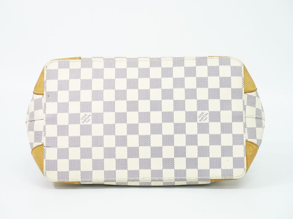 Louis Vuitton LV Hampstead PM Damier Azur Tote Bag White — view 3