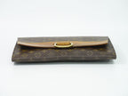 Louis Vuitton LV Pochette Iena Monogram Clutch Brown — view 3