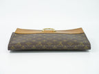 Louis Vuitton LV Pochette Iena Monogram Clutch Brown — view 5