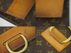 Louis Vuitton LV Pochette Iena Monogram Clutch Brown — view 7