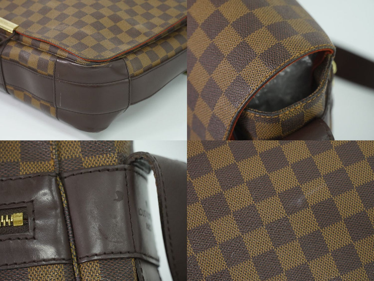Louis Vuitton LV Bastille Damier Ebene Shoulder Bag Brown — view 7