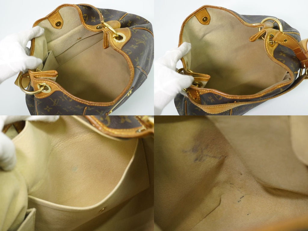 Louis Vuitton LV Galleria PM Monogram Shoulder Bag Brown — view 8