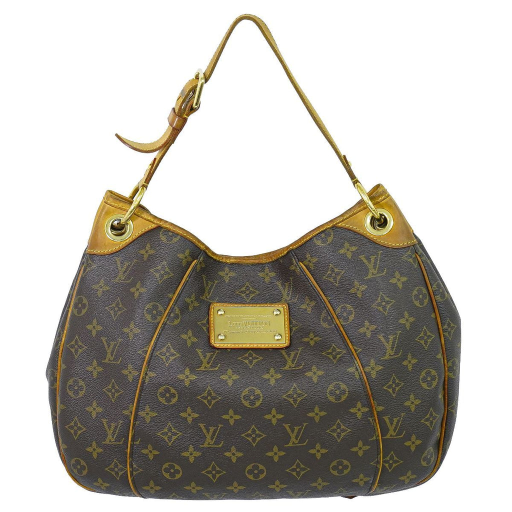 Louis Vuitton LV Galleria PM Monogram Shoulder Bag Brown