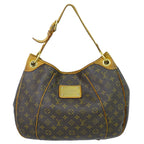 Louis Vuitton LV Galleria PM Monogram Shoulder Bag Brown