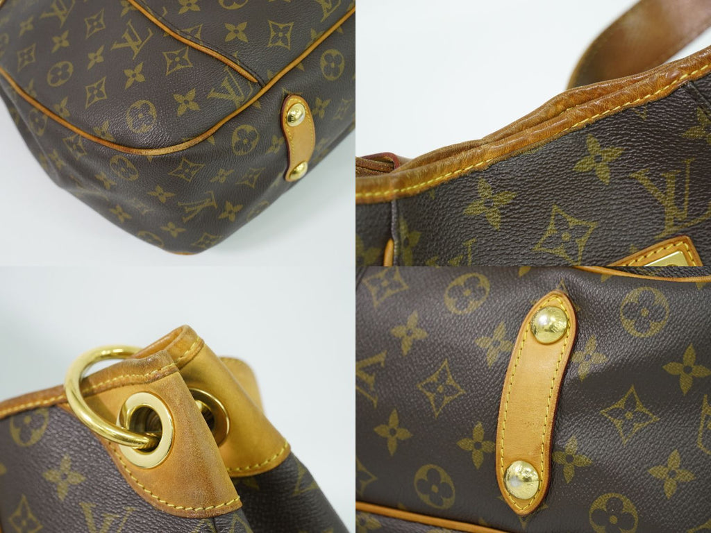 Louis Vuitton LV Galleria PM Monogram Shoulder Bag Brown — view 7