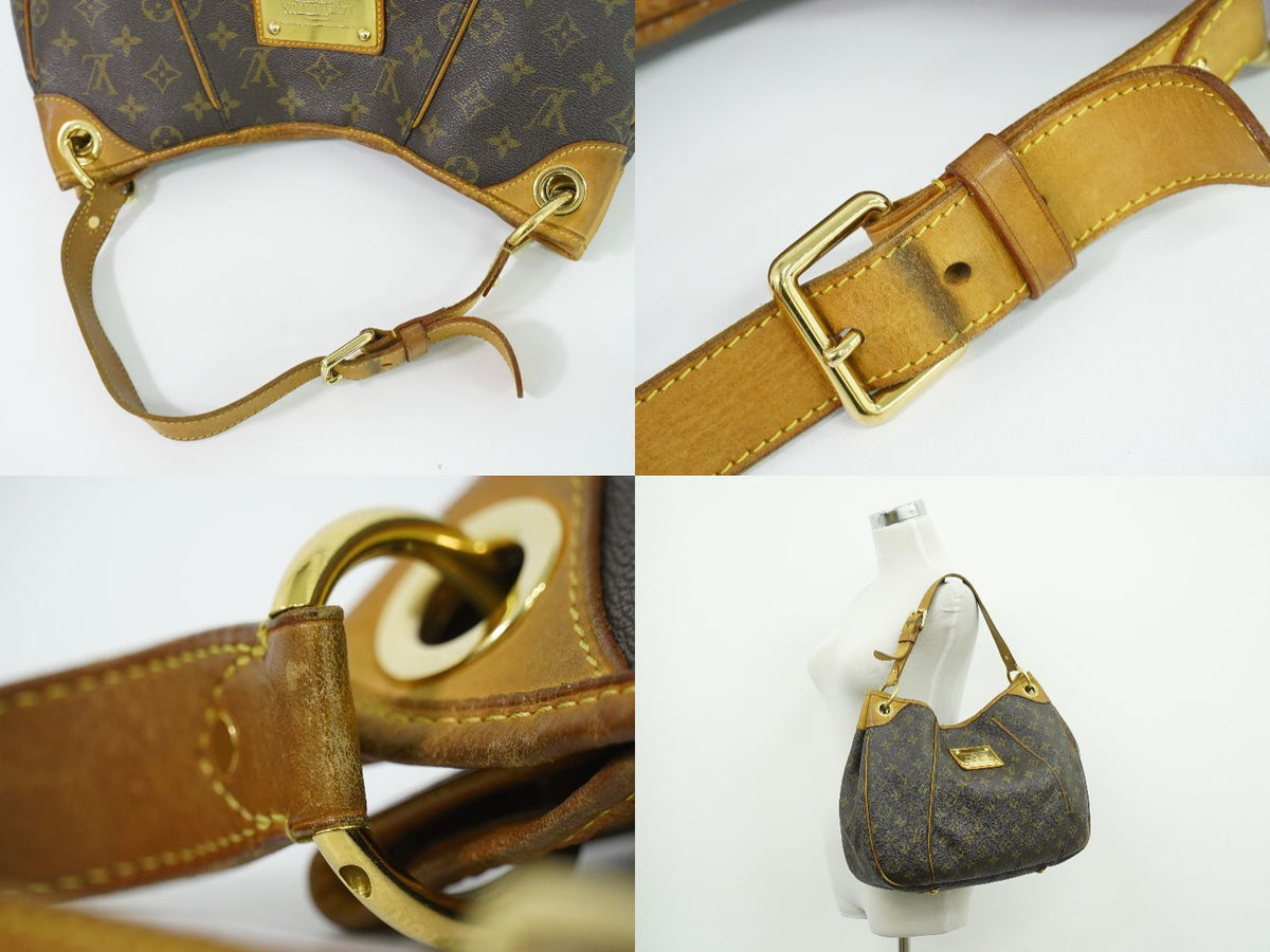 Louis Vuitton LV Galleria PM Monogram Shoulder Bag Brown — view 6