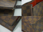 Louis Vuitton LV Sac Plat Damier Ebene Tote Bag Brown — view 7
