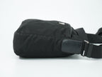 Prada Nylon Shoulder Bag Pochette Black — view 4