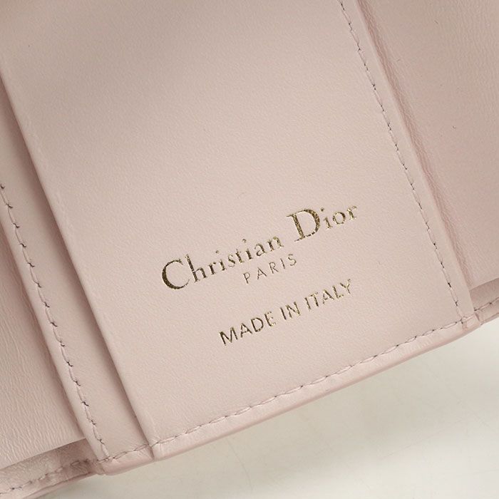 Dior Hibiscus Wallet Caro Trifold Leather — view 6