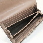 Gucci Bicolor Continental Wallet Double G Bifold GG Supreme — view 3
