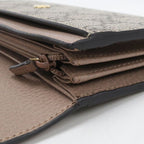Gucci Bicolor Continental Wallet Double G Bifold GG Supreme — view 7