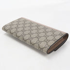 Gucci Bicolor Continental Wallet Double G Bifold GG Supreme — view 2