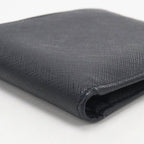 Prada Leather Wallet Saffiano with Coin Purse Bifold Calfskin — view 7