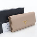 Prada Saffiano Leather Wallet Bifold Calfskin