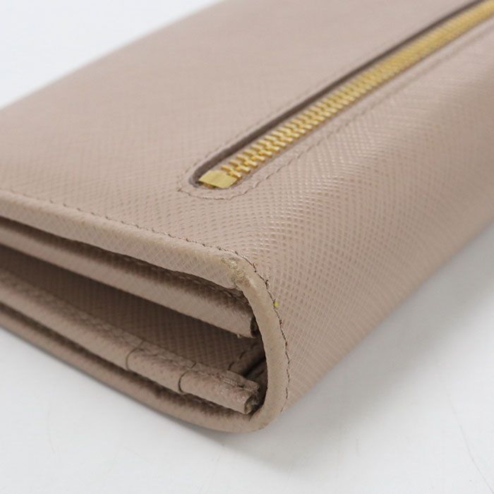 Prada Saffiano Leather Wallet Bifold Calfskin — view 7