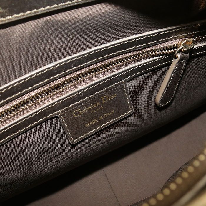 Dior Cannage Shoulder Bag Leather — view 4