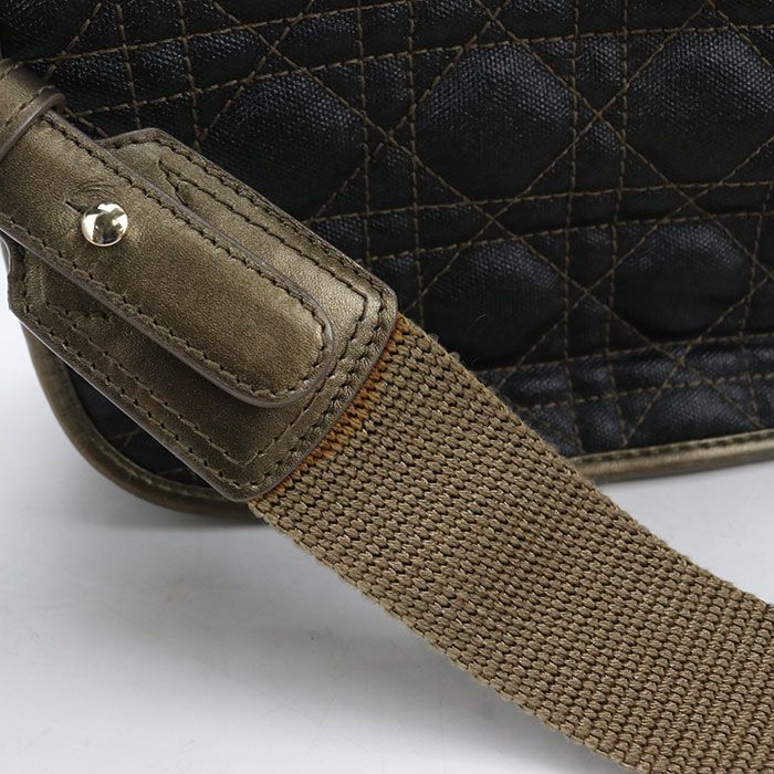 Dior Cannage Shoulder Bag Leather — view 8