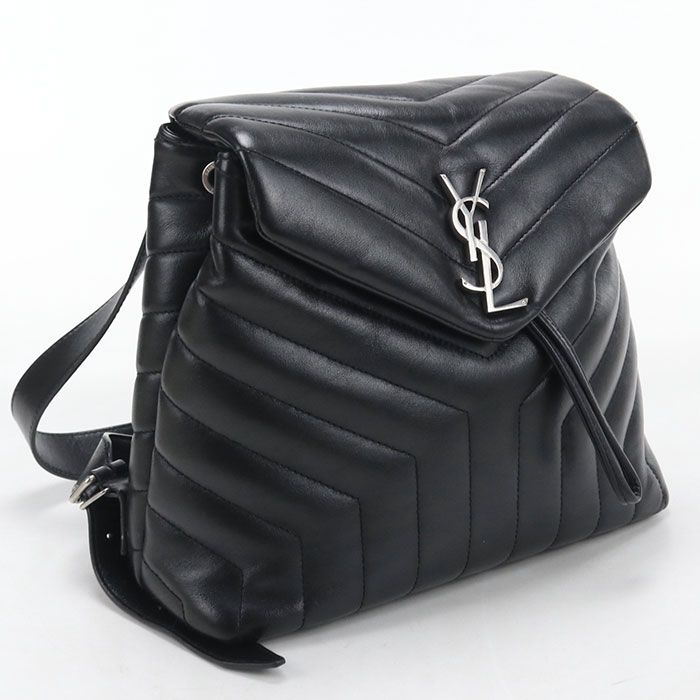 Saint Laurent Backpack Loulou Leather