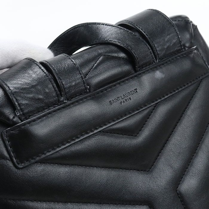 Saint Laurent Backpack Loulou Leather — view 8