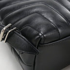 Saint Laurent Backpack Loulou Leather — view 6