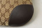 Gucci Shoulder Bag Sherry Line Web Ribbon GG Brown Beige Red Green — view 8