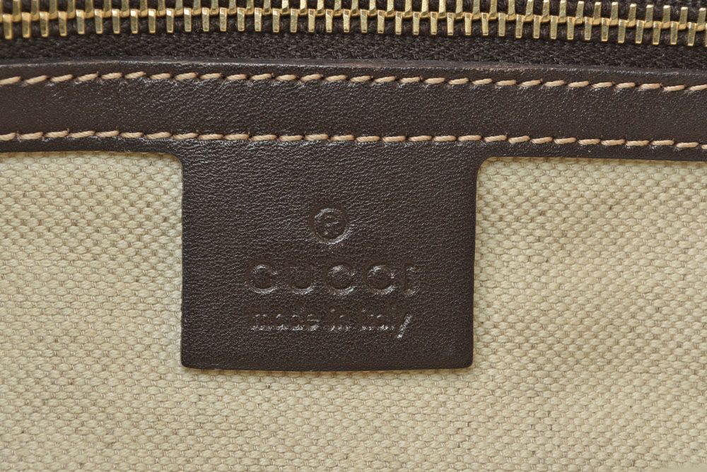 Gucci Shoulder Bag Sherry Line Web Ribbon GG Brown Beige Red Green — view 4