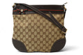 Gucci Shoulder Bag Sherry Line Web Ribbon GG Brown Beige Red Green