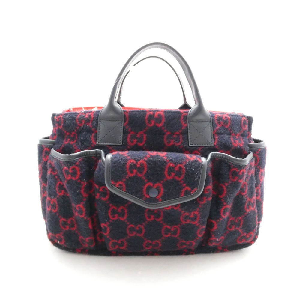 Gucci Children's GG Wool Tote Bag