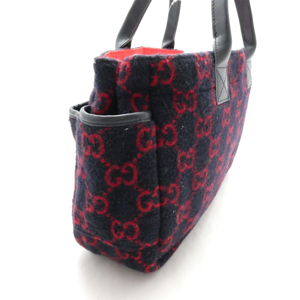 Gucci Children's GG Wool Tote Bag — view 3