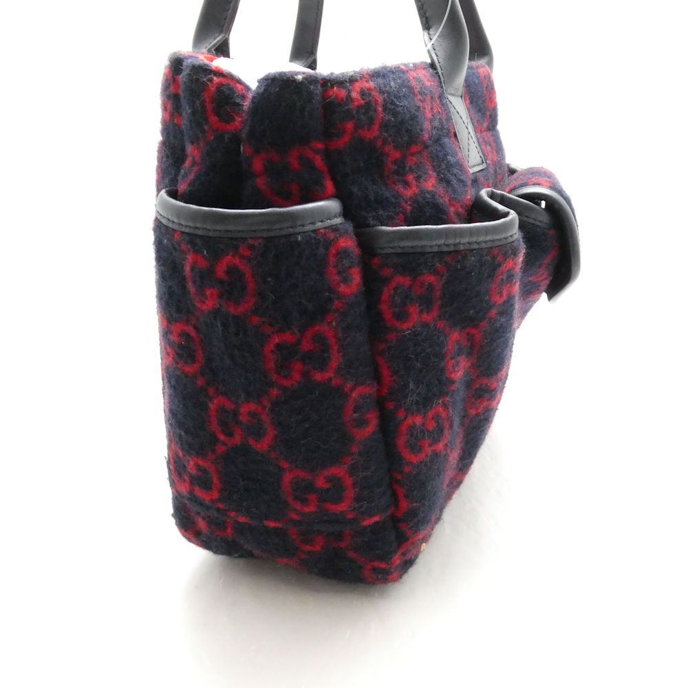 Gucci Children's GG Wool Tote Bag — view 4