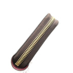 Louis Vuitton Monogram Zippy Wallet Fuchsia Pink Zip Around — view 6