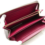 Louis Vuitton Monogram Zippy Wallet Fuchsia Pink Zip Around — view 5