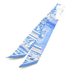 Hermes Twilly Scarf Silk Rayures D'ete Dete — view 3