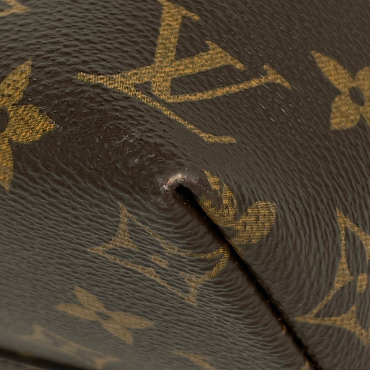 Louis Vuitton Alma Into Bag Handbag 2-Way Monogram Brown Noir — view 3