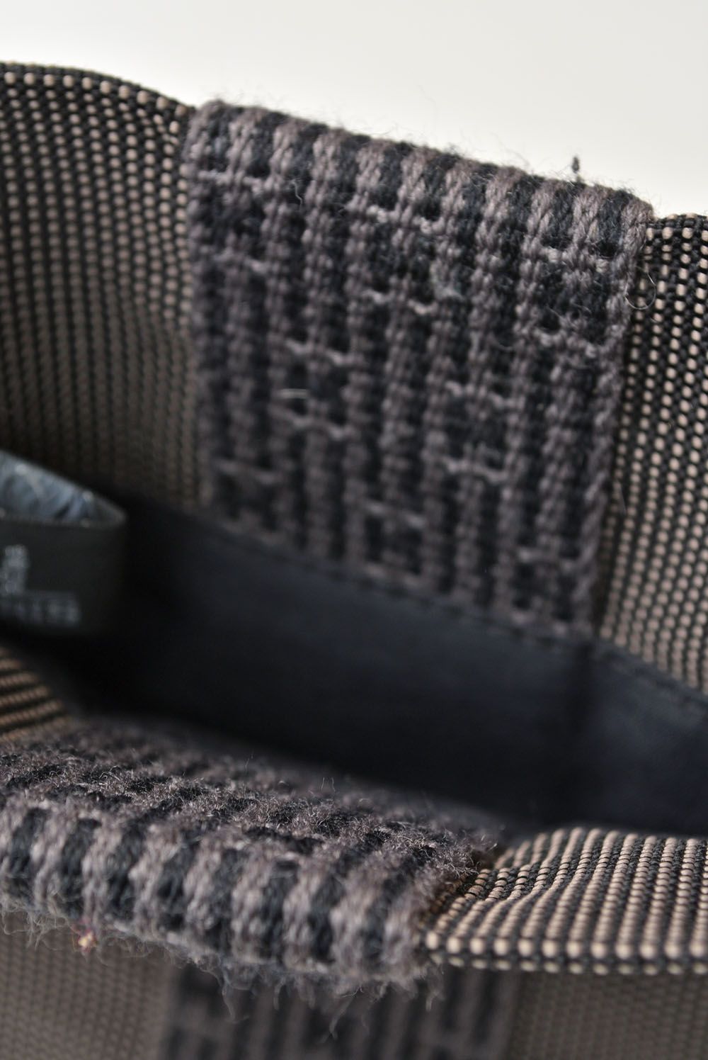 Hermes Shoulder Bag Herline Pochette Crossbody Canvas Gray — view 5