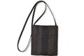 Hermes Shoulder Bag Herline Pochette Crossbody Canvas Gray