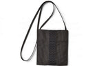 Hermes Shoulder Bag Herline Pochette Crossbody Canvas Gray